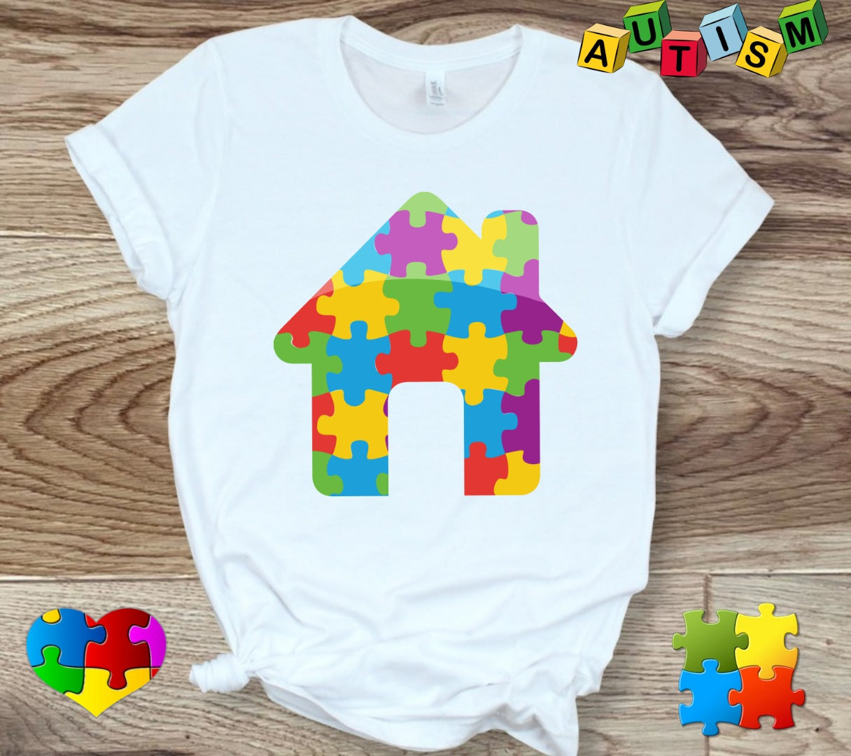 Autism T-shirt Images DTF/Sublimation Bundle