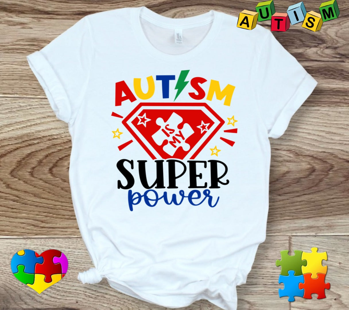 Autism T-shirt Images DTF/Sublimation Bundle