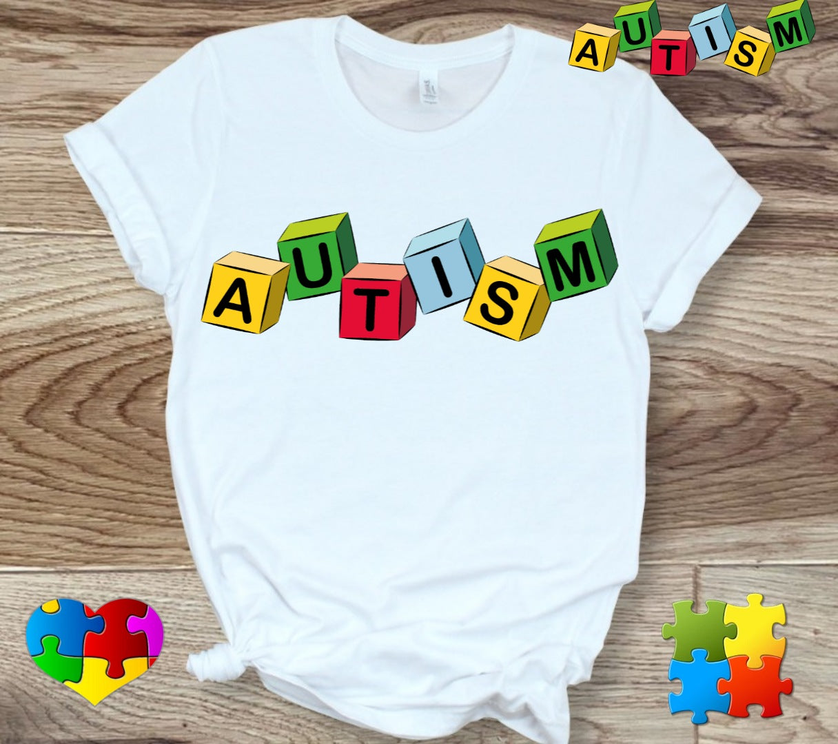 Autism T-shirt Images DTF/Sublimation Bundle