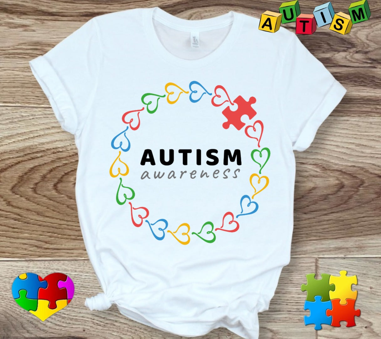 Autism T-shirt Images DTF/Sublimation Bundle