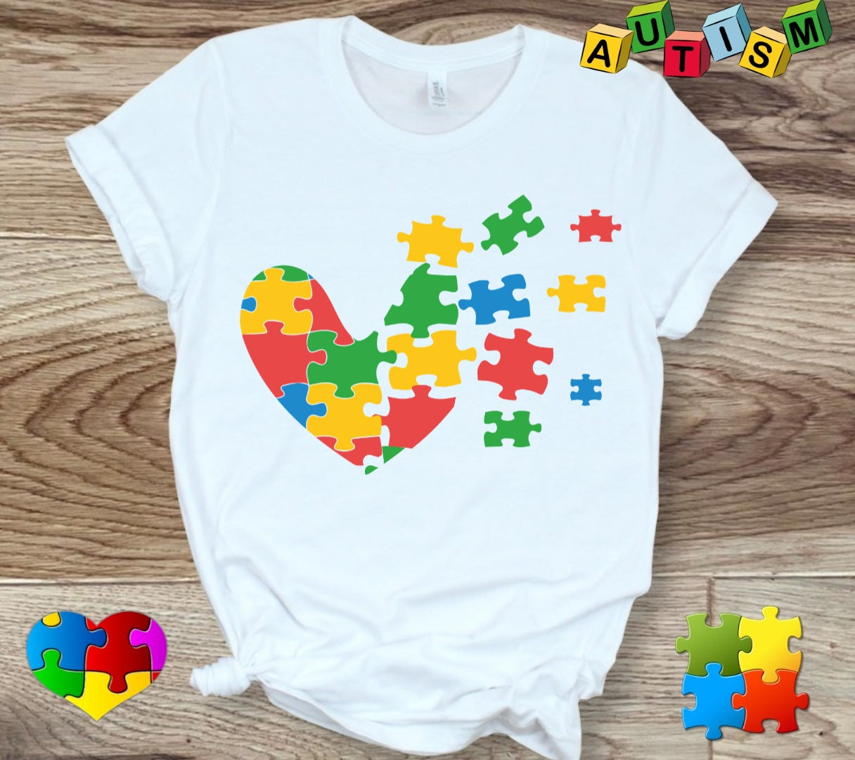 Autism T-shirt Images DTF/Sublimation Bundle