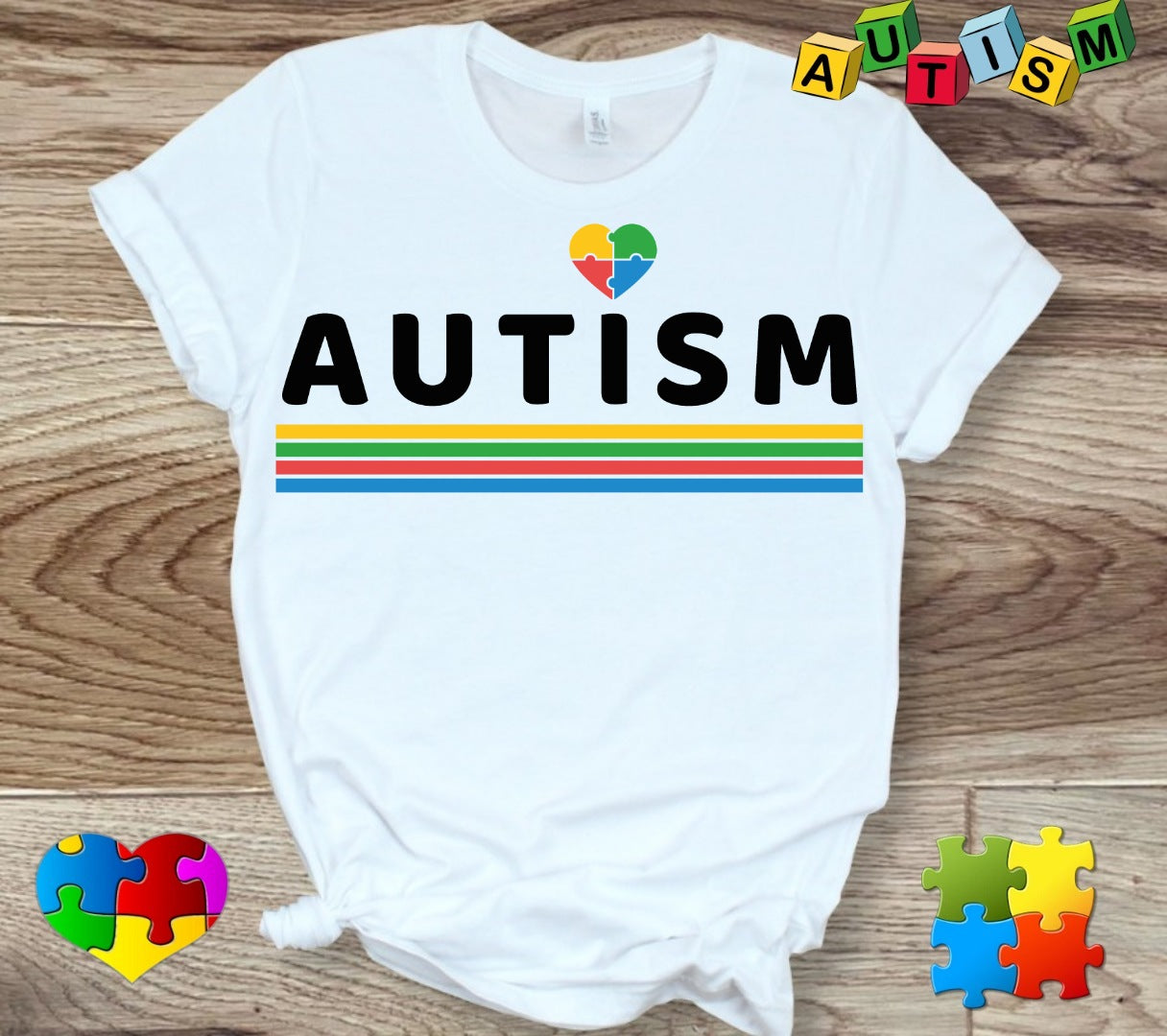 Autism T-shirt Images DTF/Sublimation Bundle