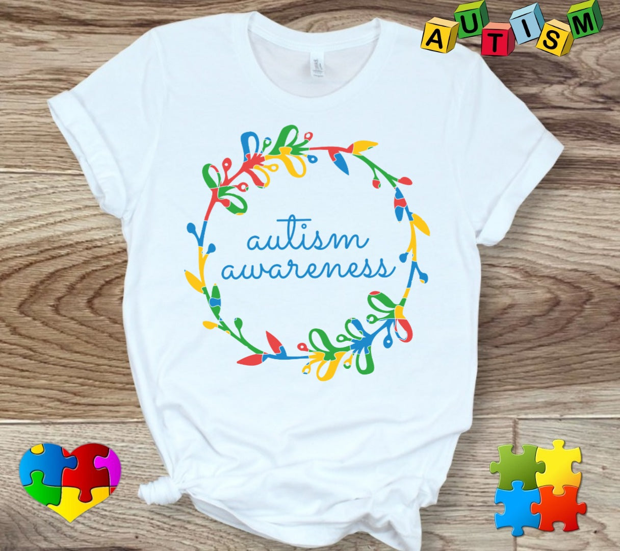 Autism T-shirt Images DTF/Sublimation Bundle