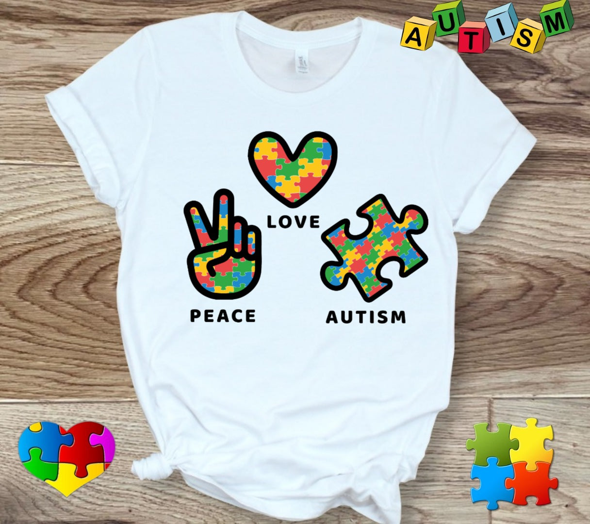 Autism T-shirt Images DTF/Sublimation Bundle