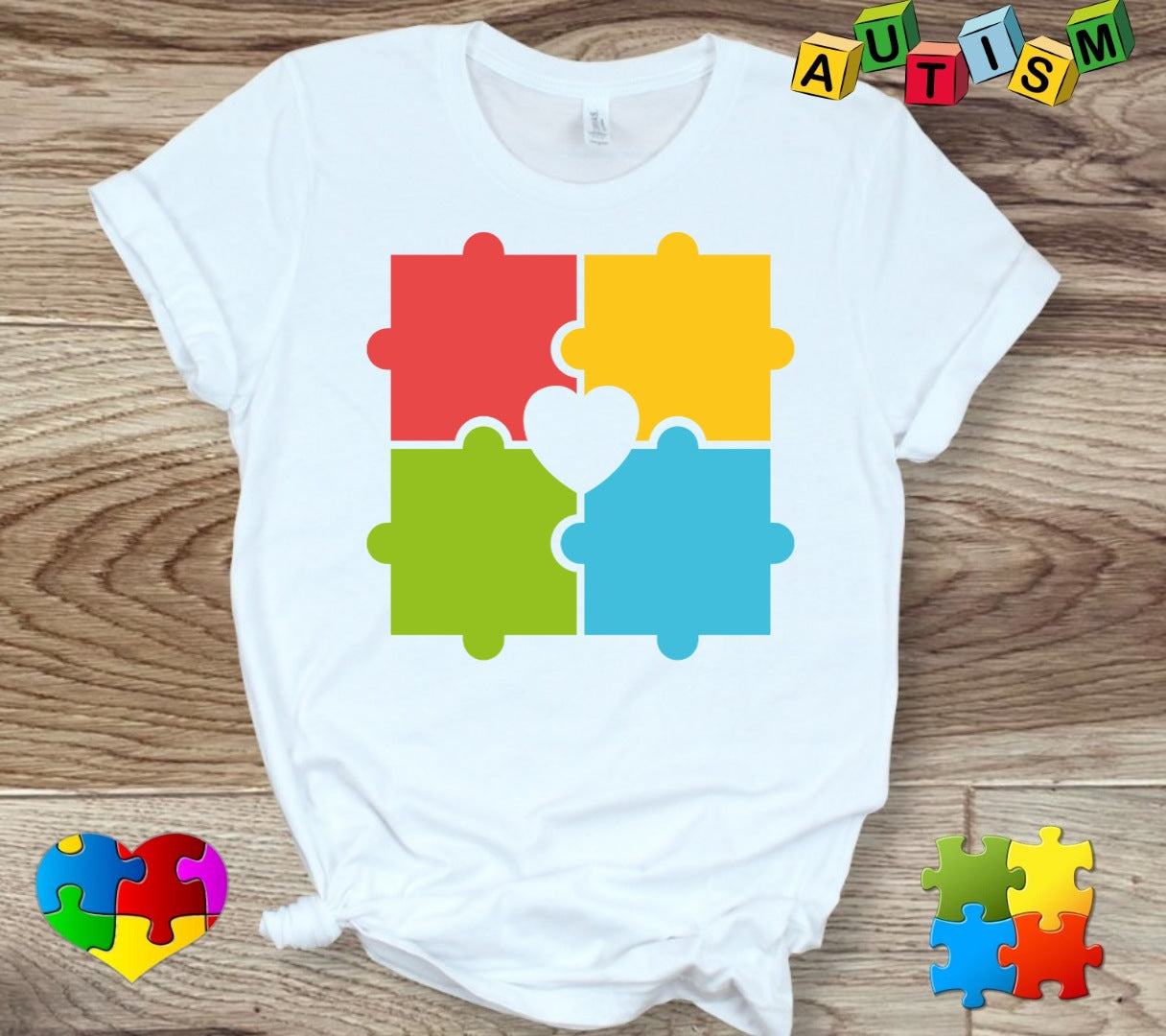 Autism T-shirt Images DTF/Sublimation Bundle