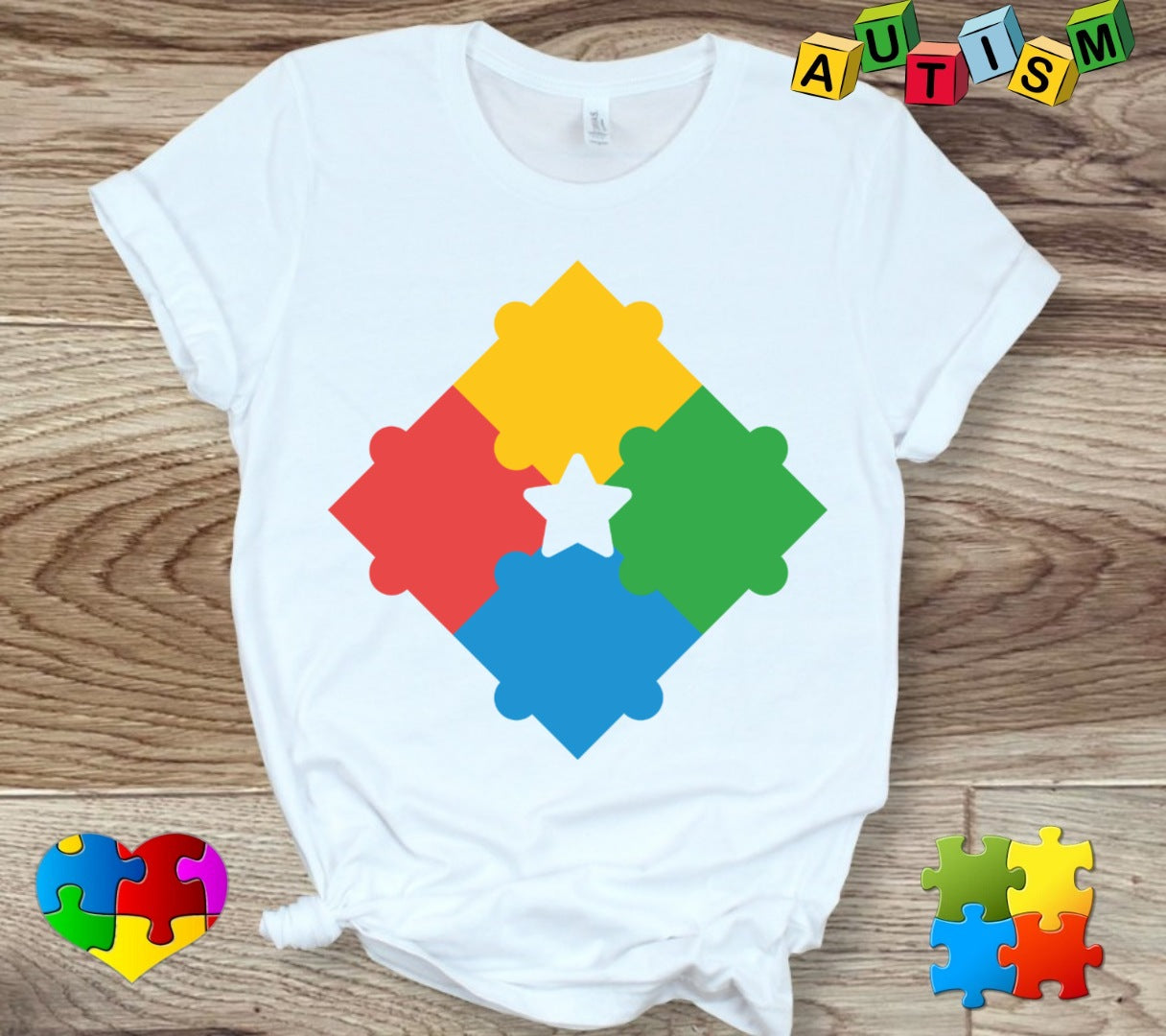 Autism T-shirt Images DTF/Sublimation Bundle