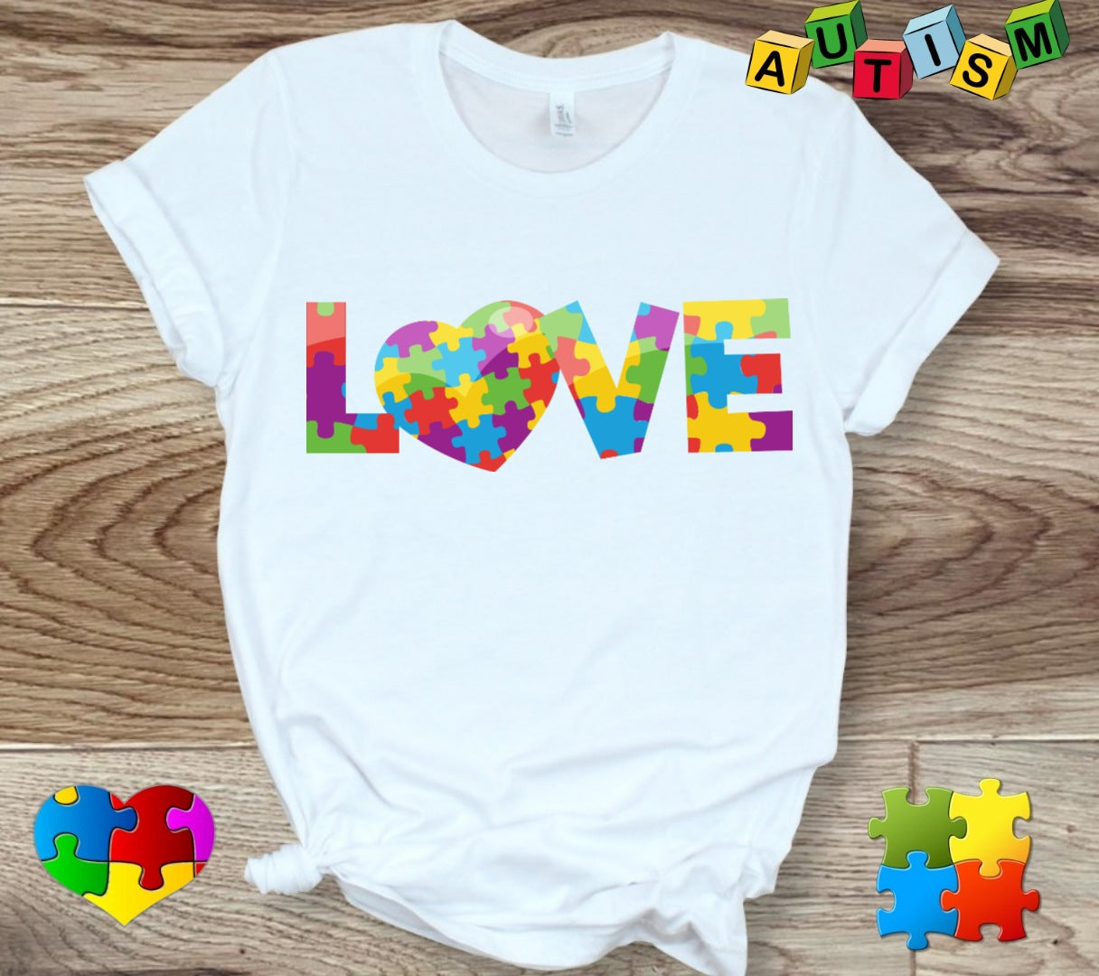 Autism T-shirt Images DTF/Sublimation Bundle