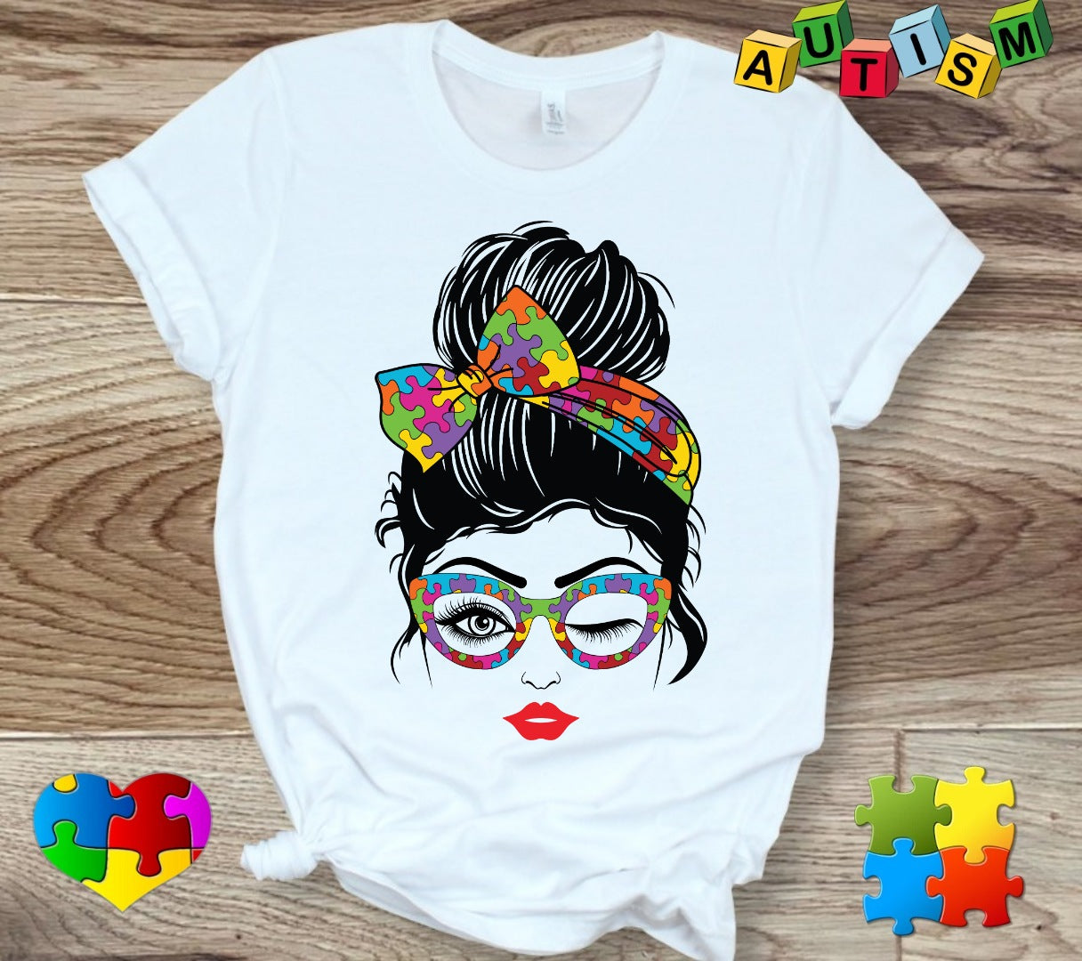 Autism T-shirt Images DTF/Sublimation Bundle