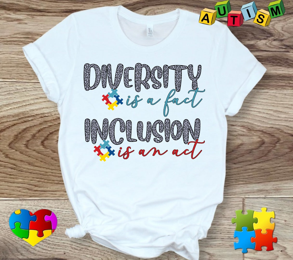 Autism T-shirt Images DTF/Sublimation Bundle