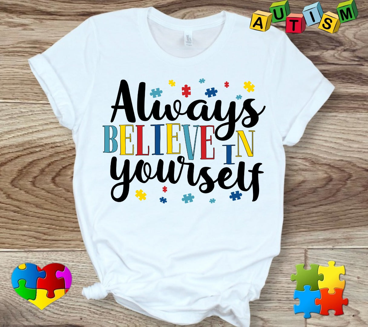 Autism T-shirt Images DTF/Sublimation Bundle