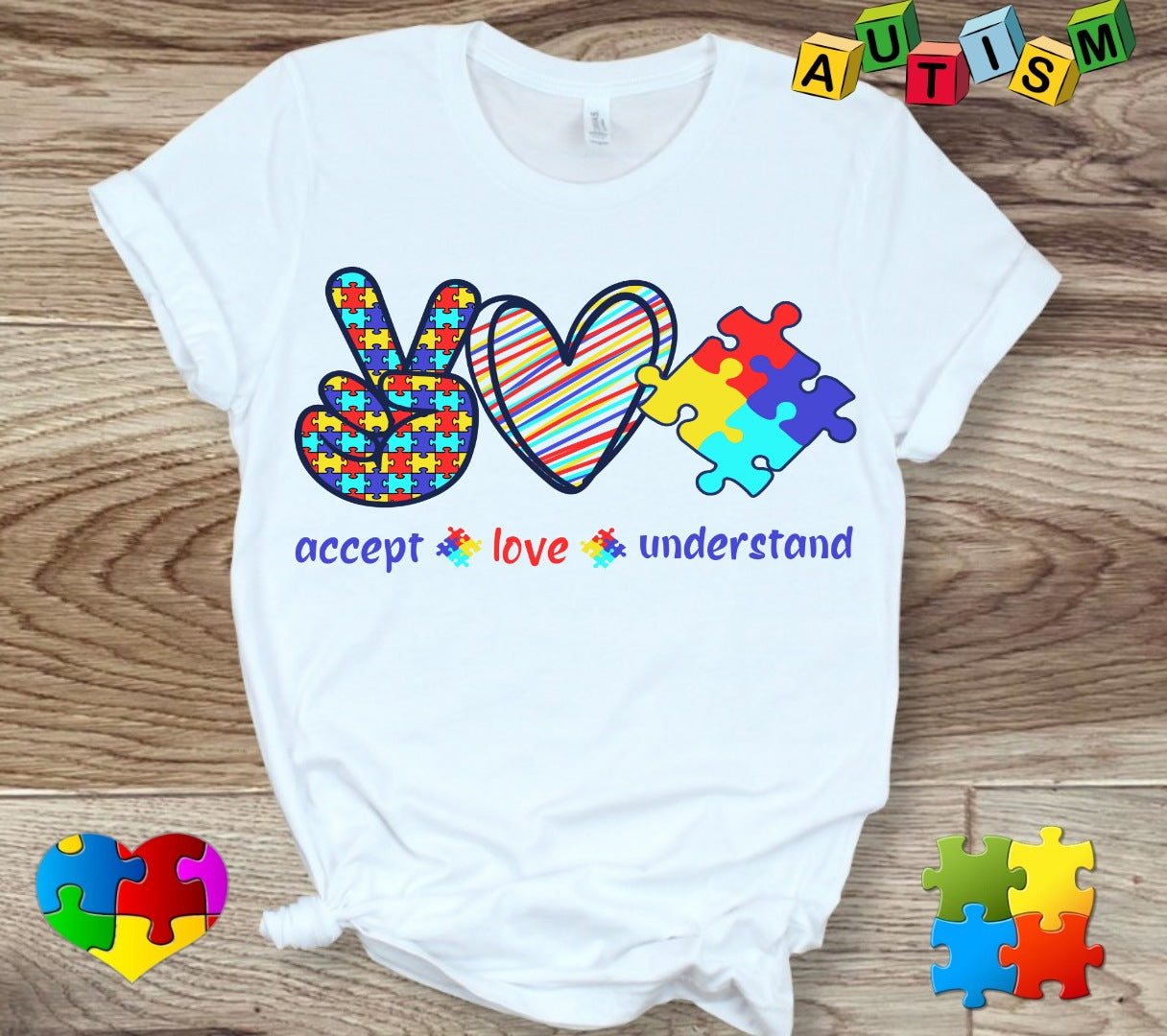 Autism T-shirt Images DTF/Sublimation Bundle