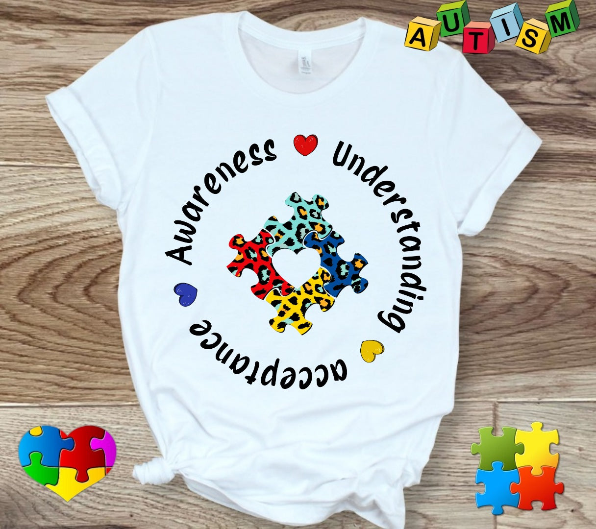 Autism T-shirt Images DTF/Sublimation Bundle