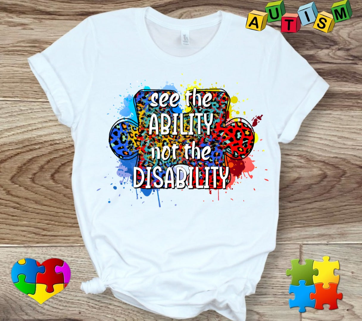 Autism T-shirt Images DTF/Sublimation Bundle