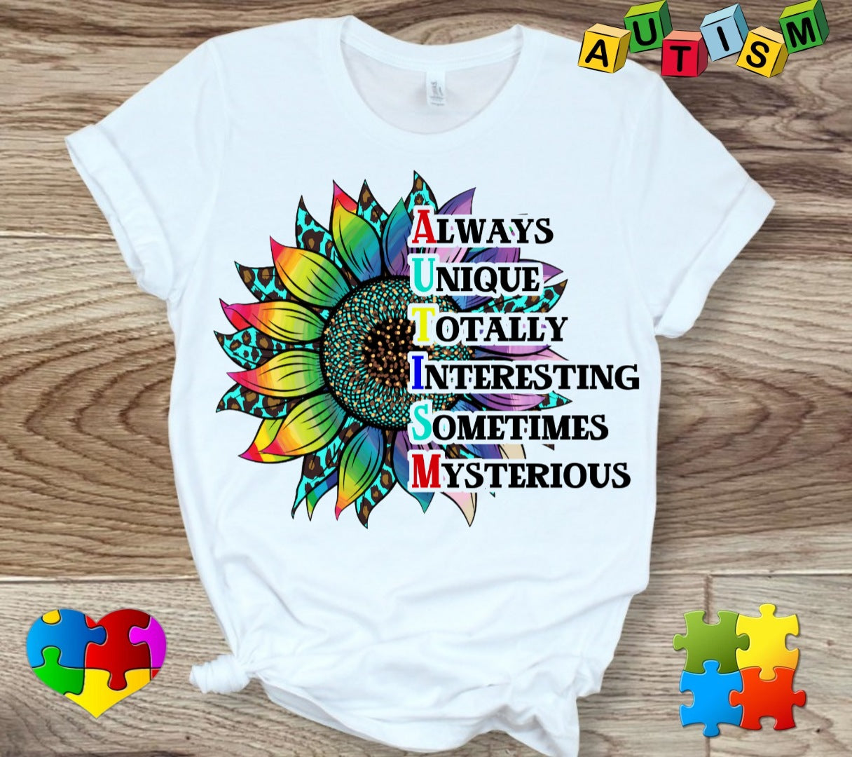 Autism T-shirt Images DTF/Sublimation Bundle