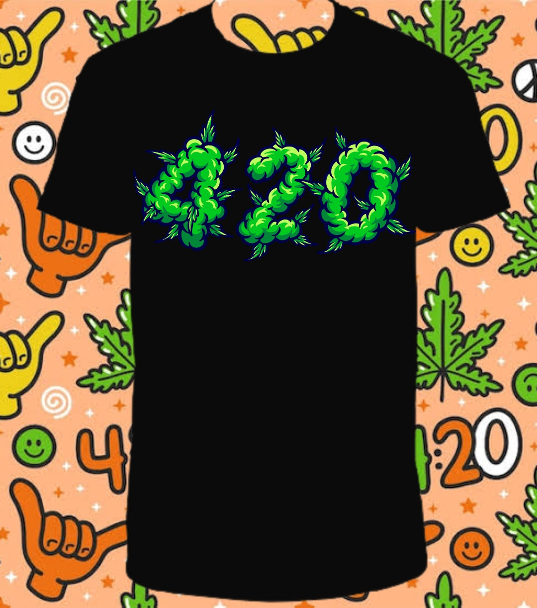 420 Weed Images Sublimation/DTF T-Shirt Bundle