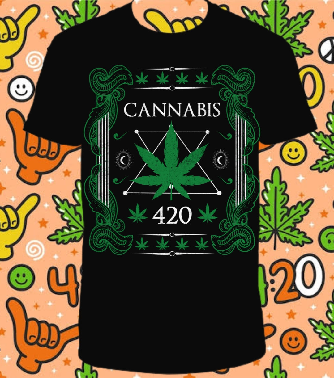 420 Weed Images Sublimation/DTF T-Shirt Bundle