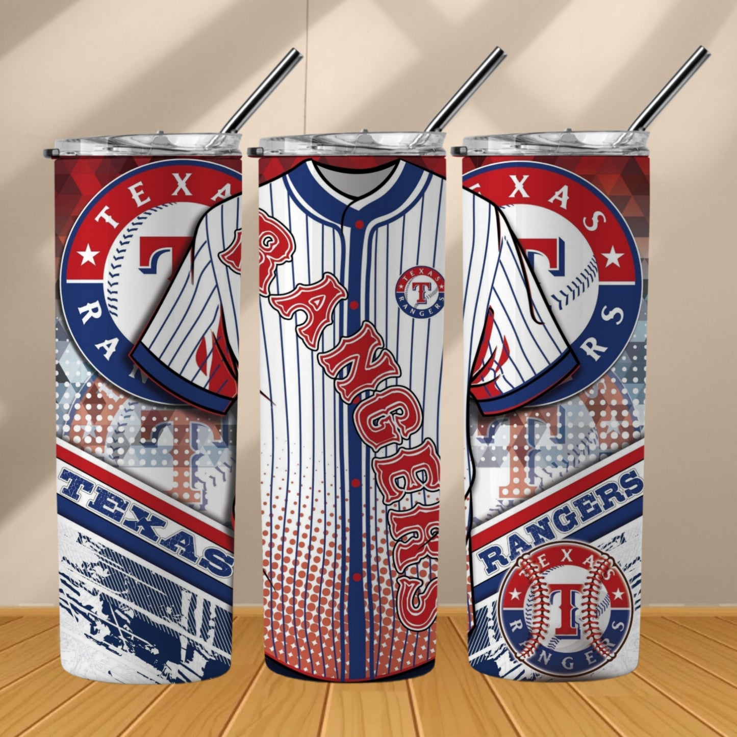 Baseball 20oz Sublimation Tumbler Image