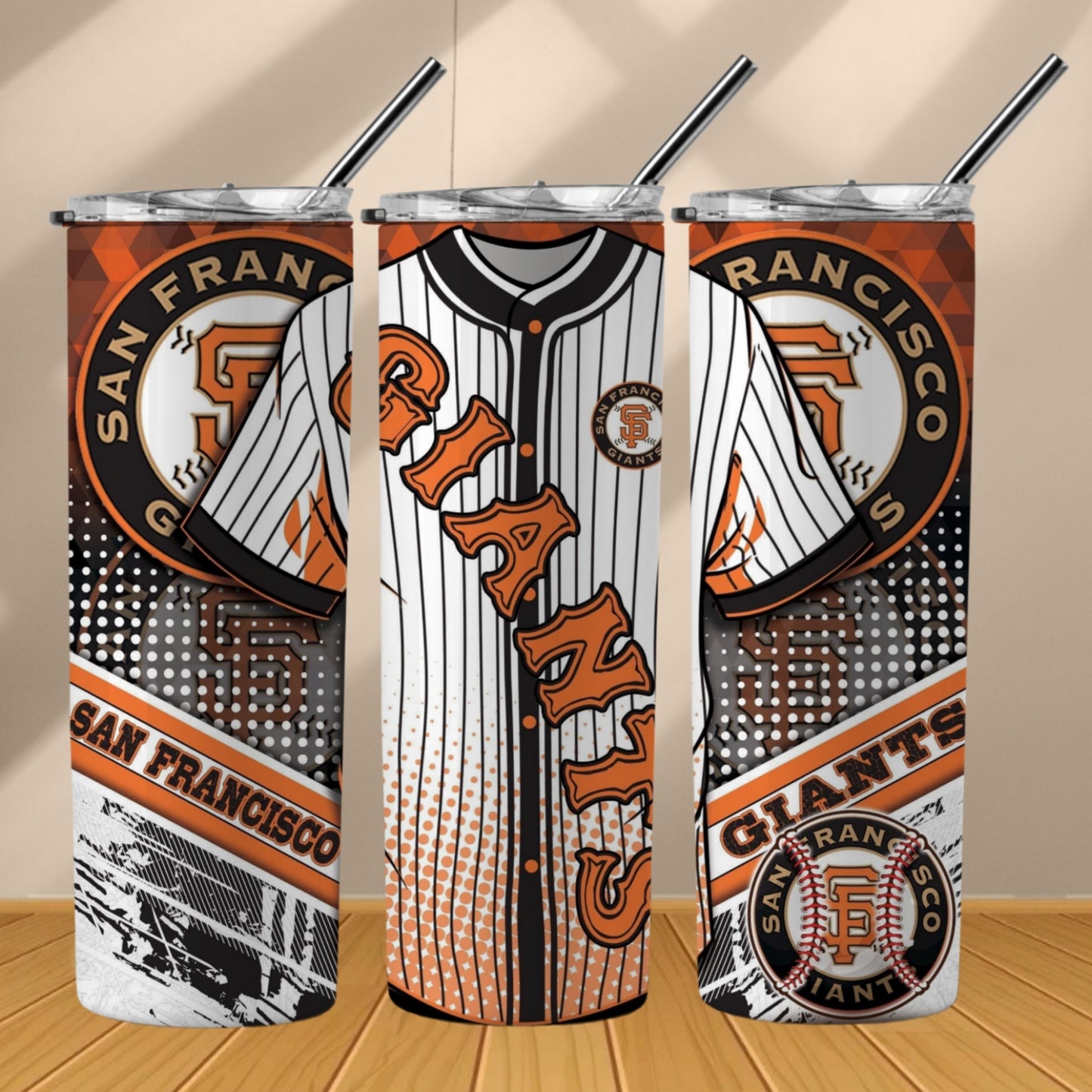 Baseball 20oz Sublimation Tumbler Image