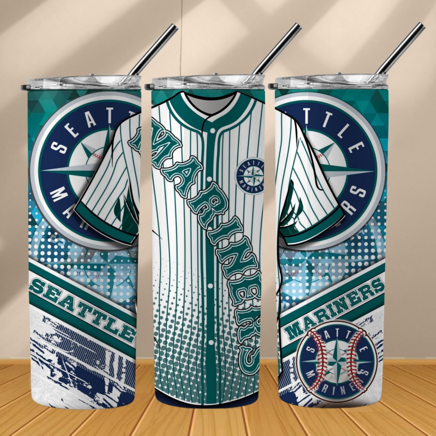 Baseball 20oz Sublimation Tumbler Image