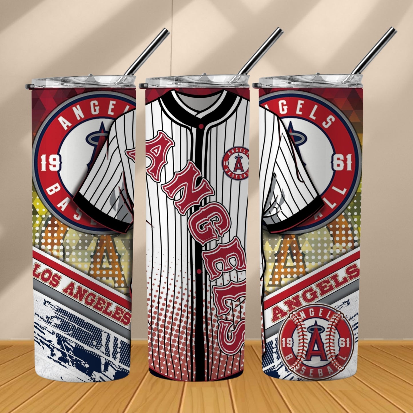 Baseball 20oz Sublimation Tumbler Image