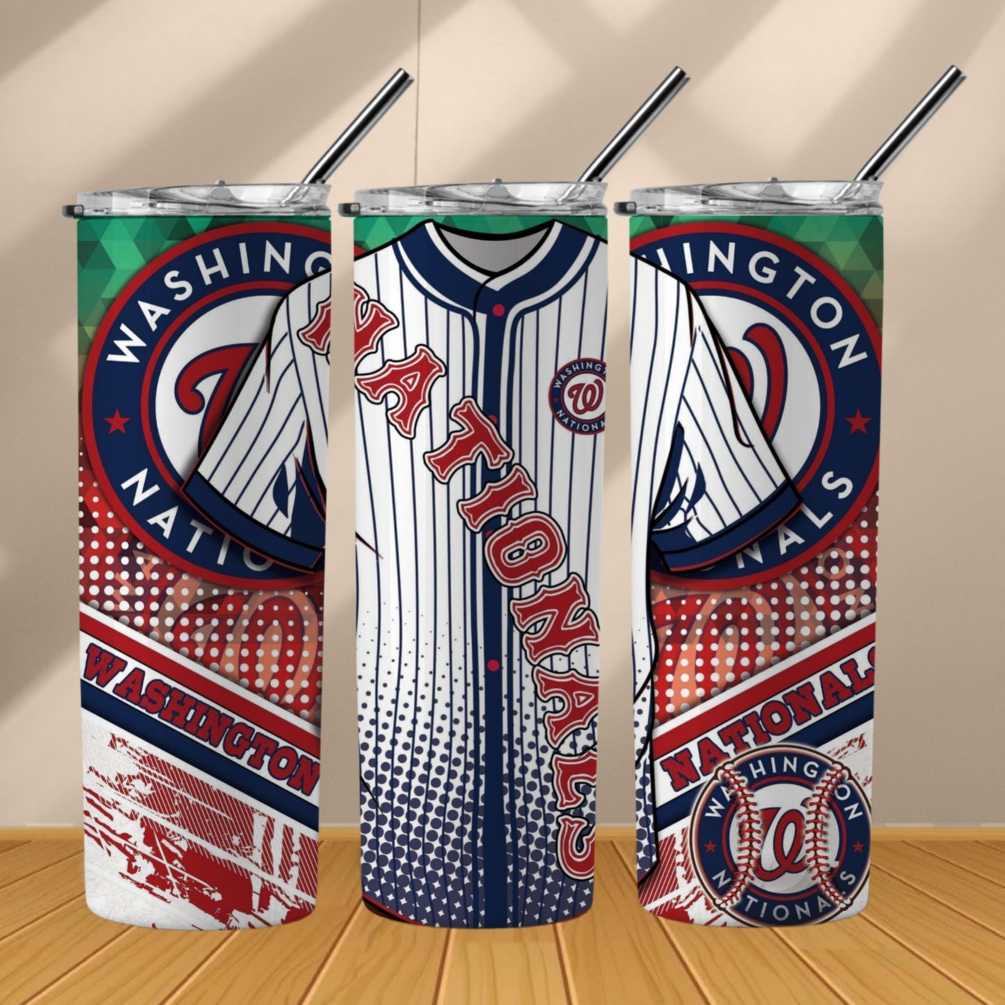 Baseball 20oz Sublimation Tumbler Image