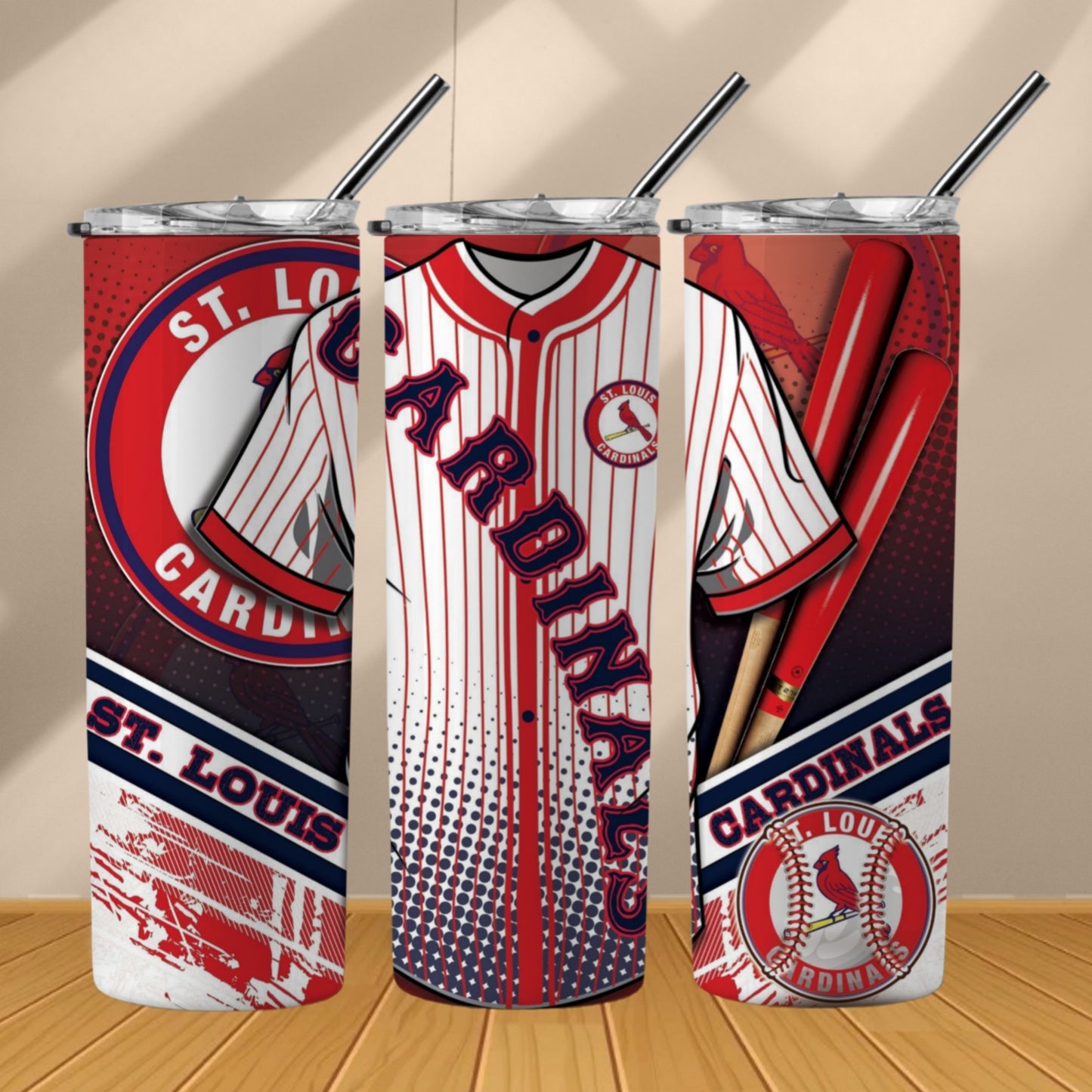 Baseball 20oz Sublimation Tumbler Image