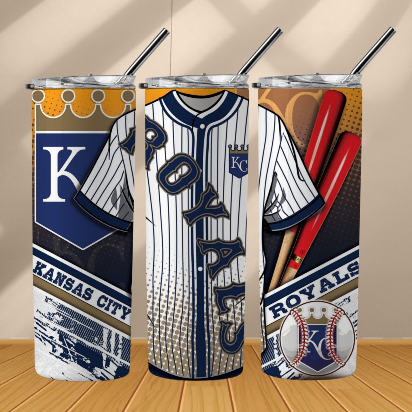 Baseball 20oz Sublimation Tumbler Image