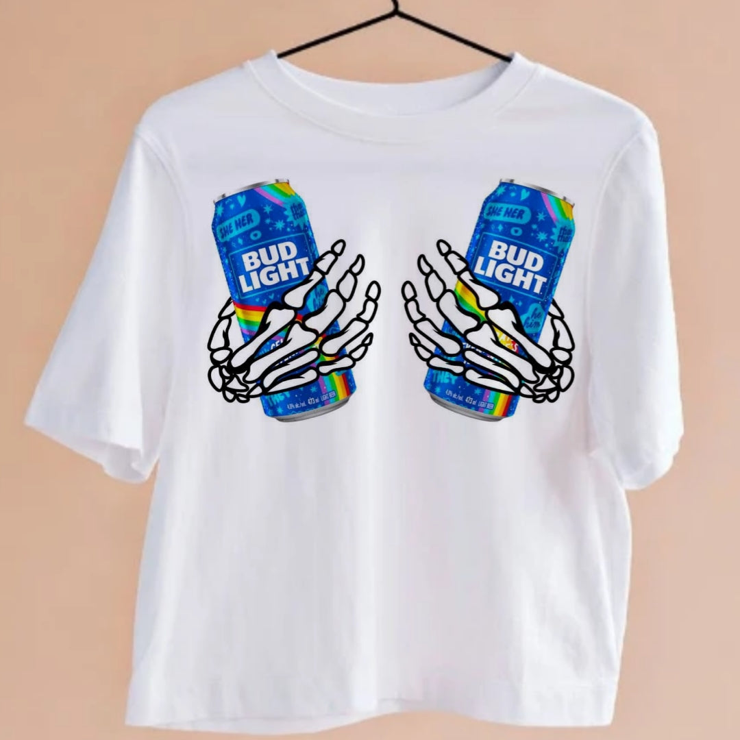 Bottles in Hands T-shirt Images DTF/Sublimation Bundle