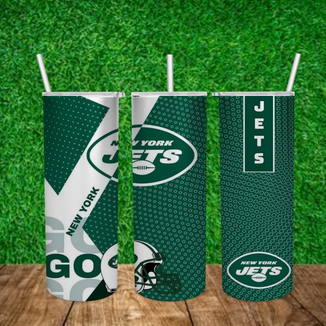 Football 20oz Sublimation Tumbler Image