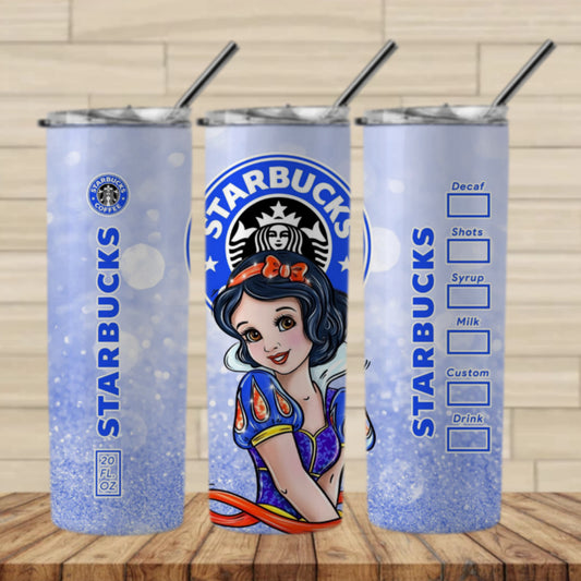 Princess Drink Sublimation 20oz Images