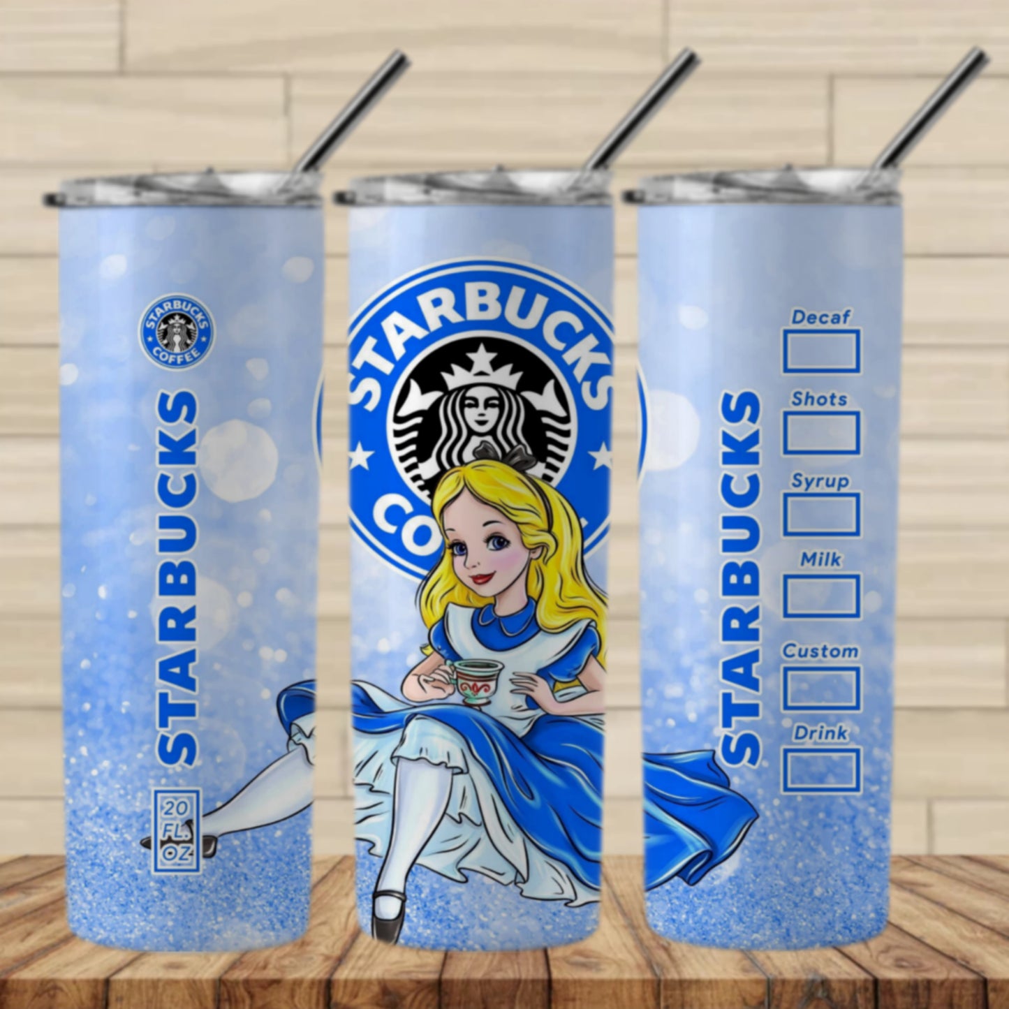 Princess Drink Sublimation 20oz Images