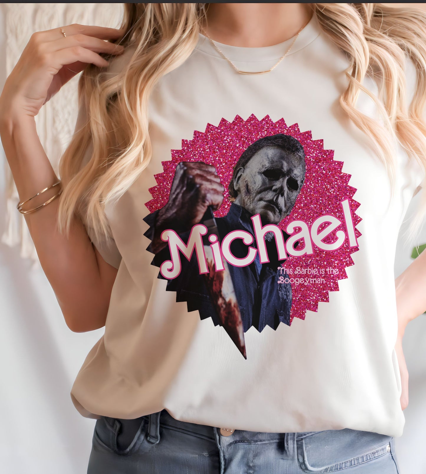 Barbie Horror Sublimation Tshirt Image