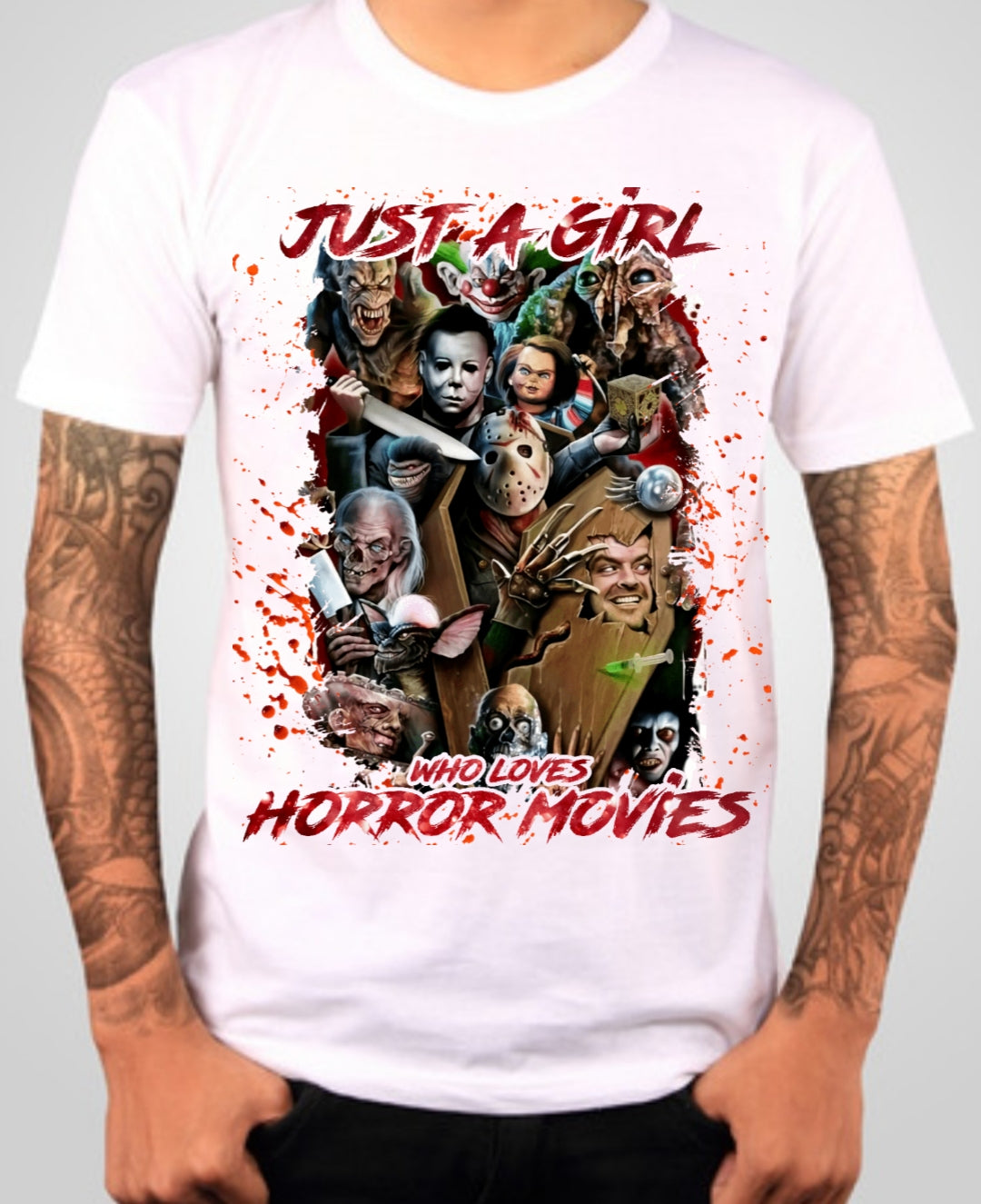 70+ Horror Halloween Sublimation T-Shirt Image/20 oz Tumbler Images Bundle