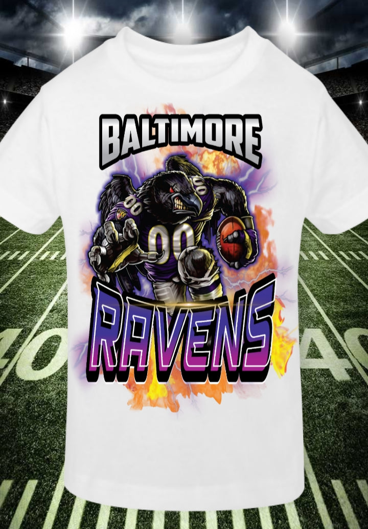 Football Sublimation/DTF T-Shirt Images