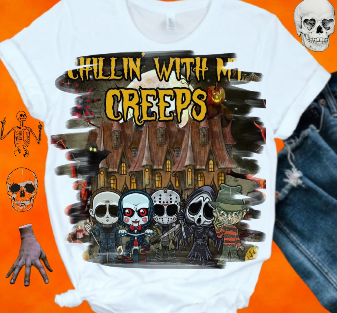 Halloween Sublimation/DTF T-Shirt Images Bundle