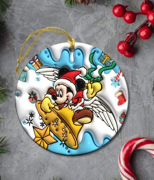 50+ 3D Christmas Sublimation Ornament/Car Coaster Images Bundle