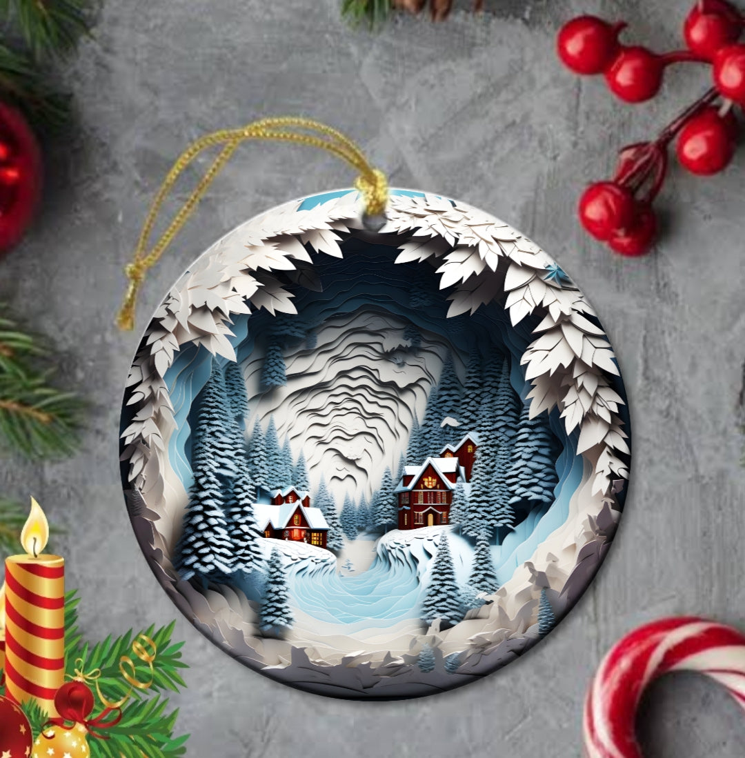 25+ Christmas Sublimation Ornament/Car Coaster Images Bundle