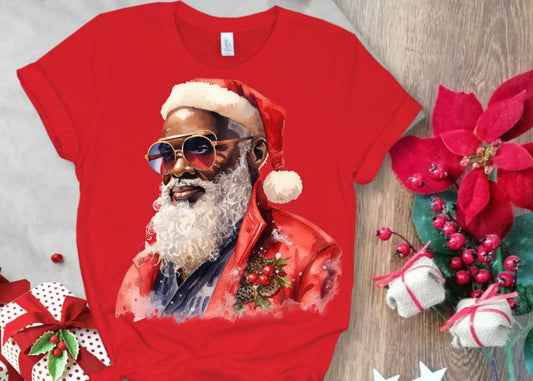 Christmas Santa Sublimation/DTF T-Shirt Images Bundle