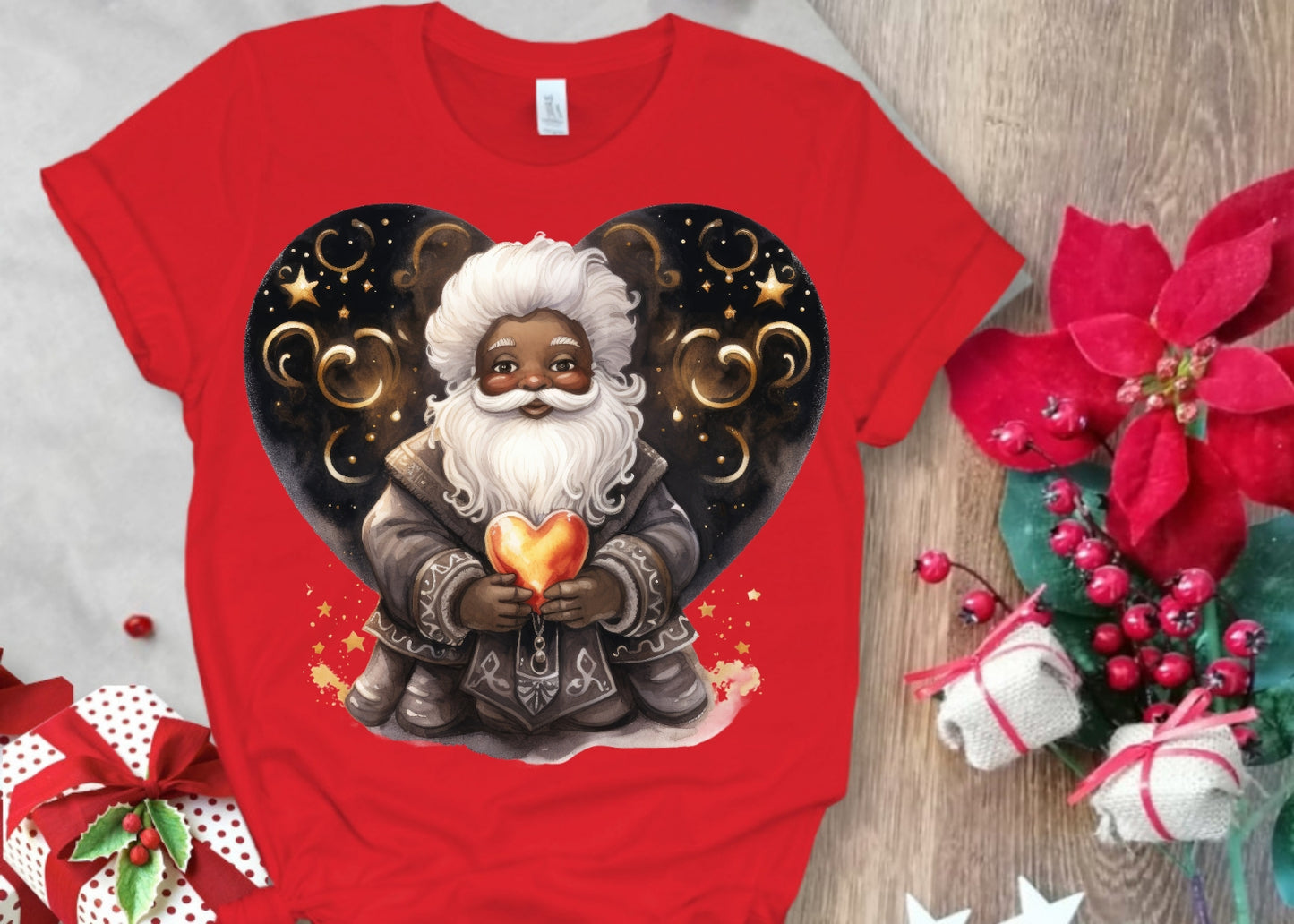 Christmas Santa Sublimation/DTF T-Shirt Images Bundle