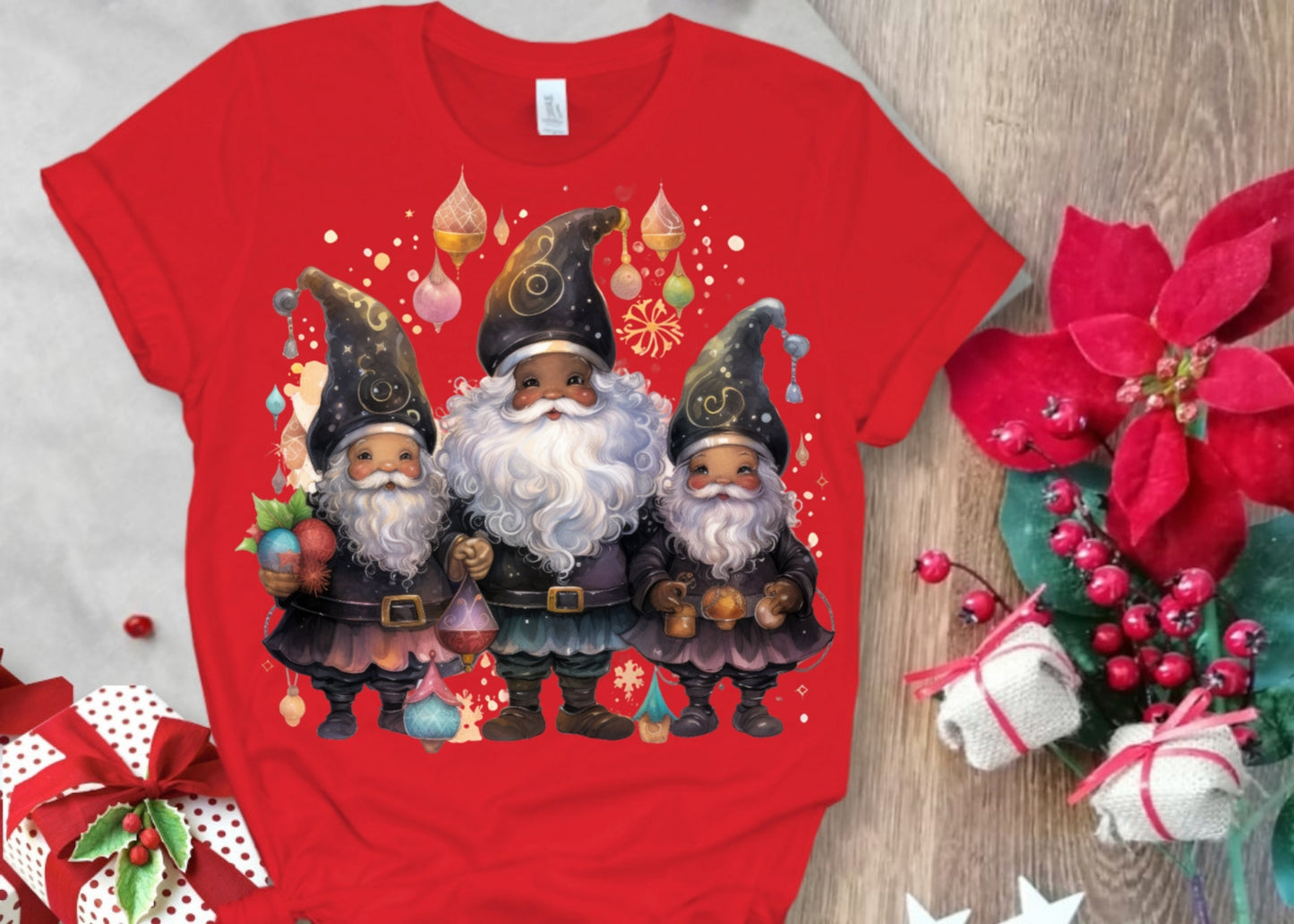 Christmas Santa Sublimation/DTF T-Shirt Images Bundle