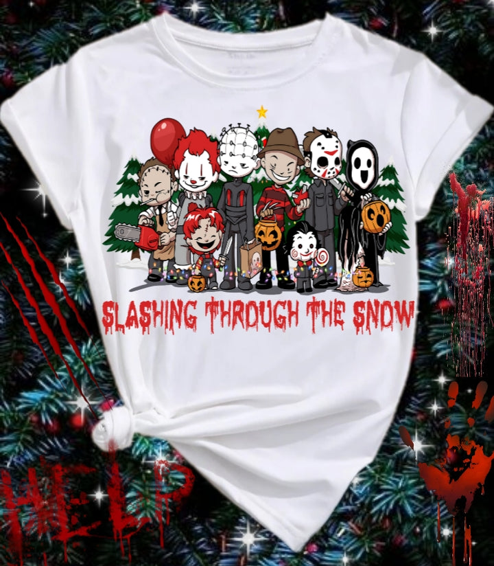 Devilish Christmas Sublimation/DTF T-Shirt Images Bundle