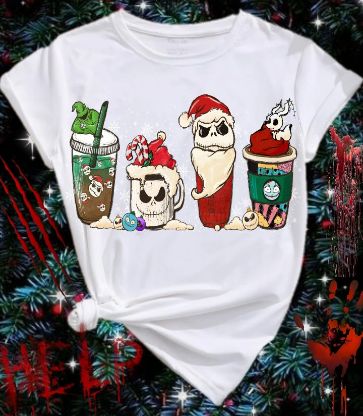 Devilish Christmas Sublimation/DTF T-Shirt Images Bundle