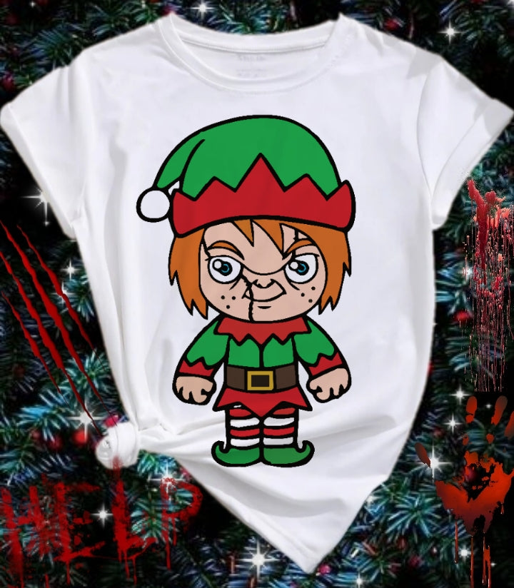 Devilish Christmas Sublimation/DTF T-Shirt Images Bundle