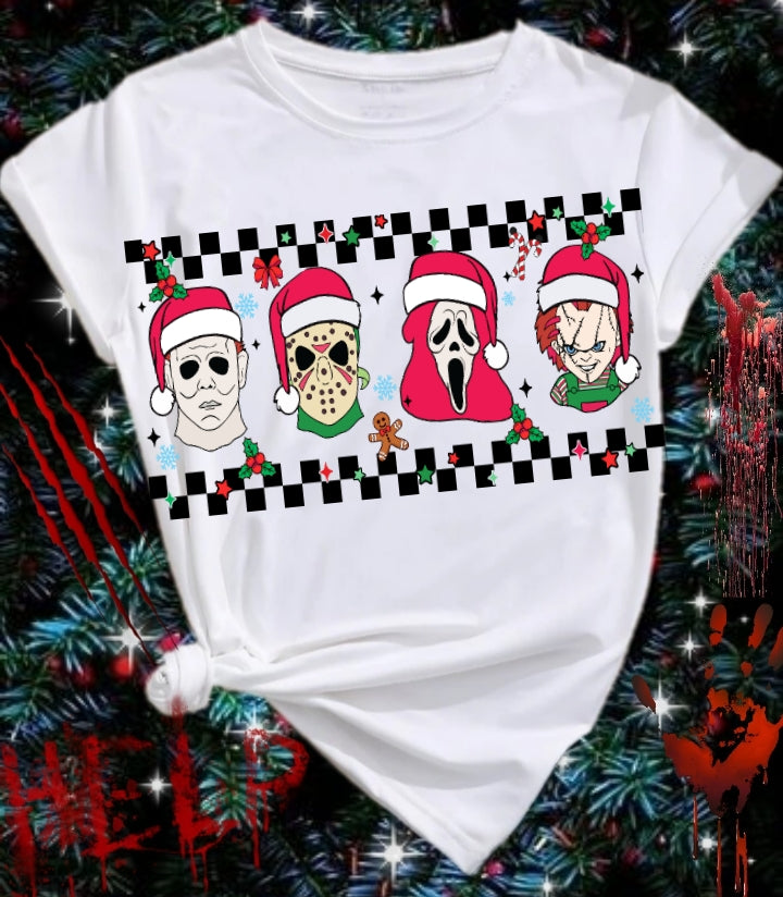 Devilish Christmas Sublimation/DTF T-Shirt Images Bundle