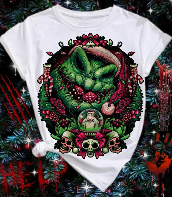 Devilish Christmas Sublimation/DTF T-Shirt Images Bundle