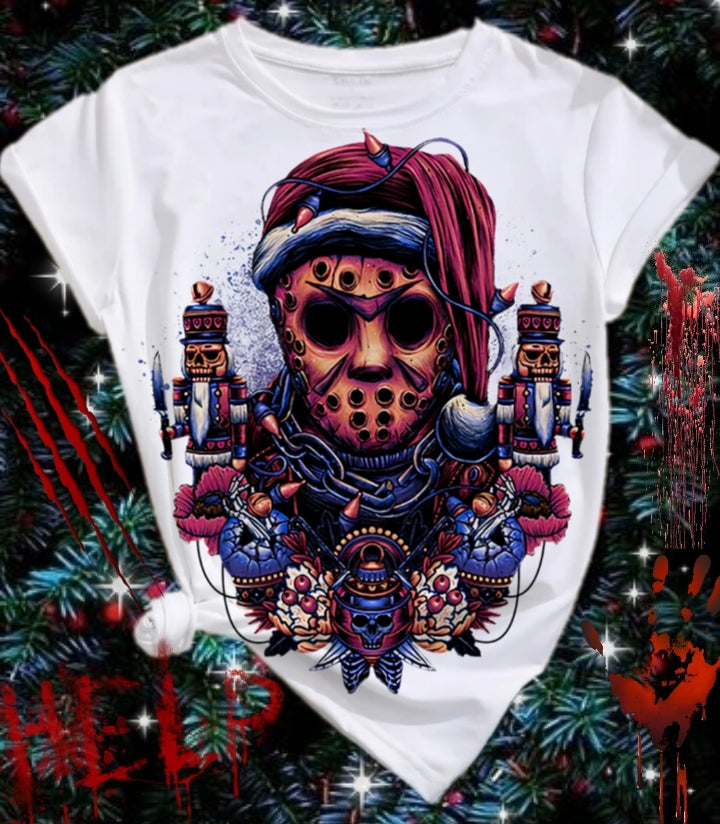 Devilish Christmas Sublimation/DTF T-Shirt Images Bundle