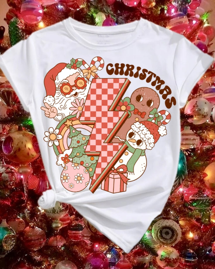 Groovy Christmas Pink Bundle Pack Sublimation/DTF Images