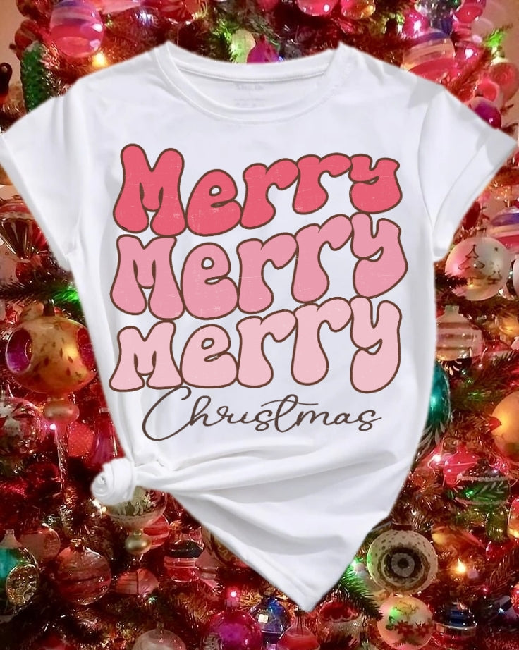 Groovy Christmas Pink Bundle Pack Sublimation/DTF Images