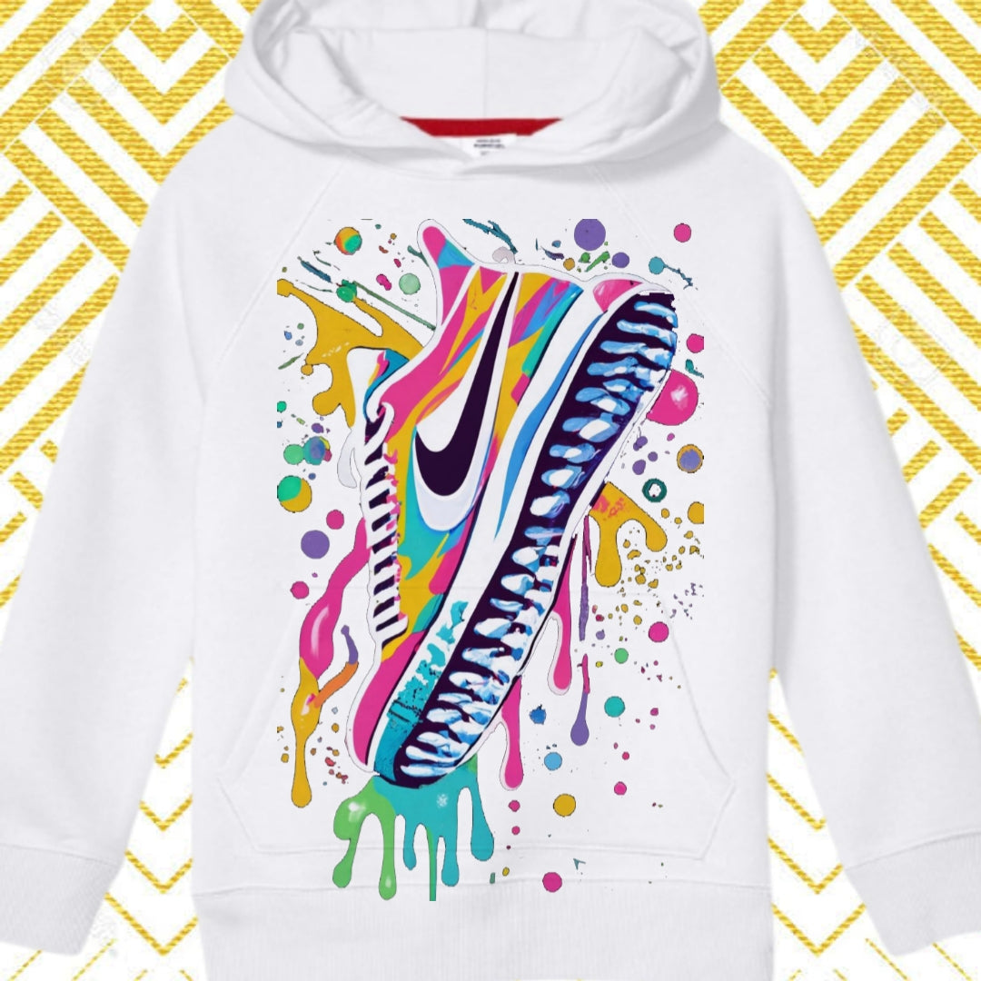 Color Splat Shoe Sublimation/DTF T-Shirt Images Bundle