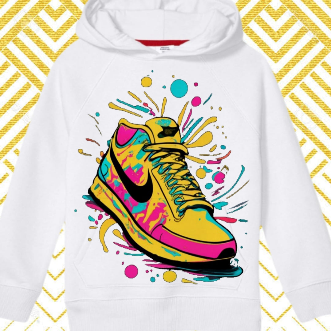 Color Splat Shoe Sublimation/DTF T-Shirt Images Bundle